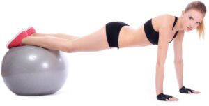 push ups with stability balls
