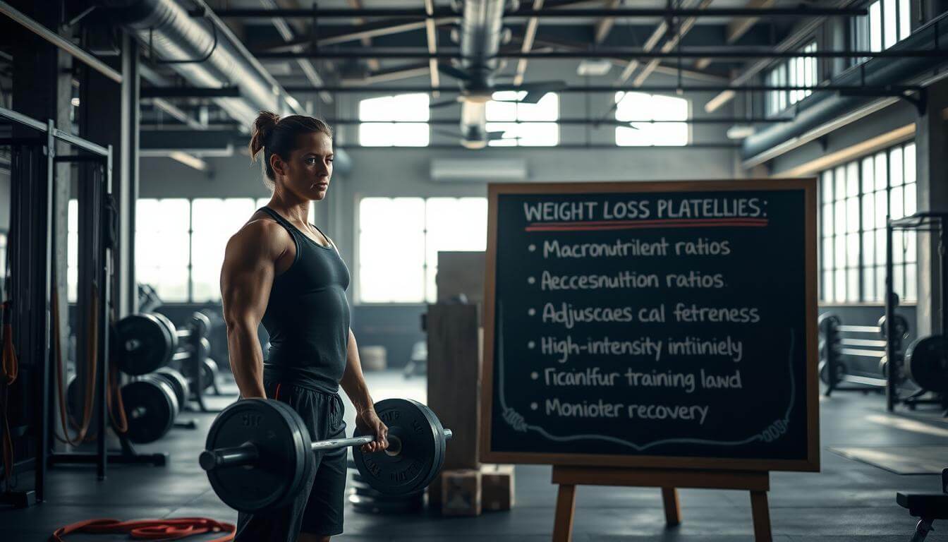 weight loss plateau bodybuilding