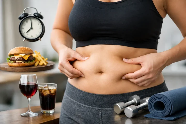 9 Stubborn Belly Fat Causes to Fix First
